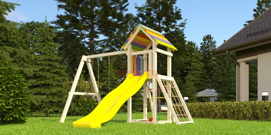 Детская площадка Савушка Мастер 7 - White Color